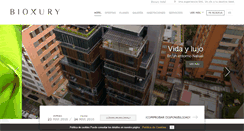 Desktop Screenshot of bioxury.com